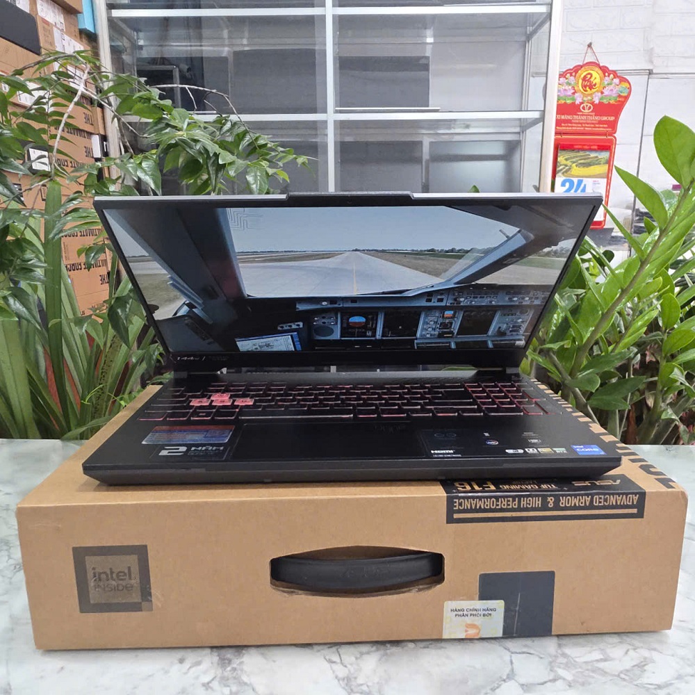Gaming - Đồ Họa ASUS TUF F15 FX507ZC-HN124W CORE I7-12700H RAM 16GB SSD 512GB RTX 3050 4GB GDDR6 MÀN HÌNH : 15.6''IPS 144Hz
