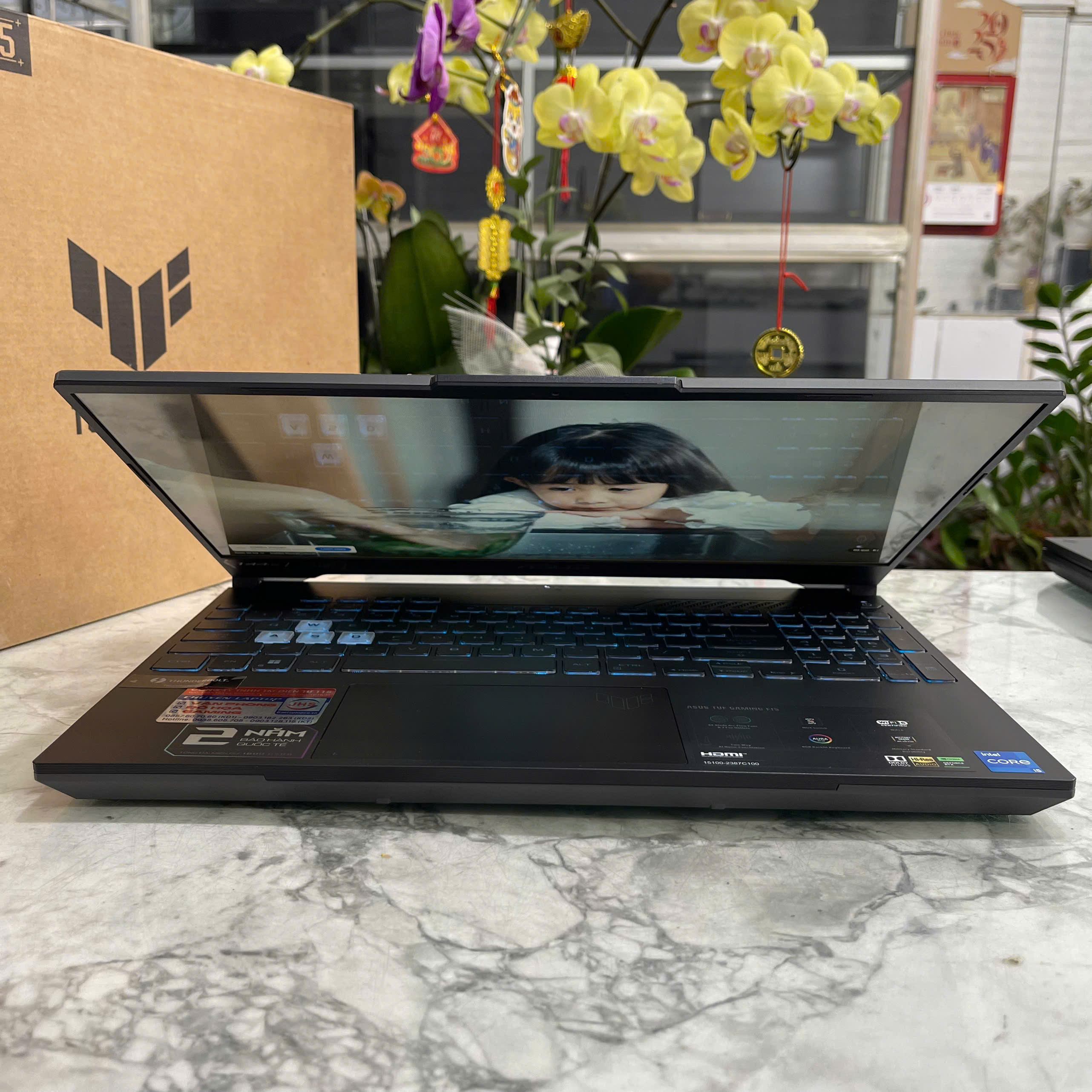 Gaming - Đồ Họa Asus TUF F15 FX507ZC4 (Máy LikeNew-Full Box-Bảo Hành Hãng) Core I5-12500H Ram 16Gb Ssd 1.000Gb RTX 3050 4GB Màn 15.6” IPS 144Hz 