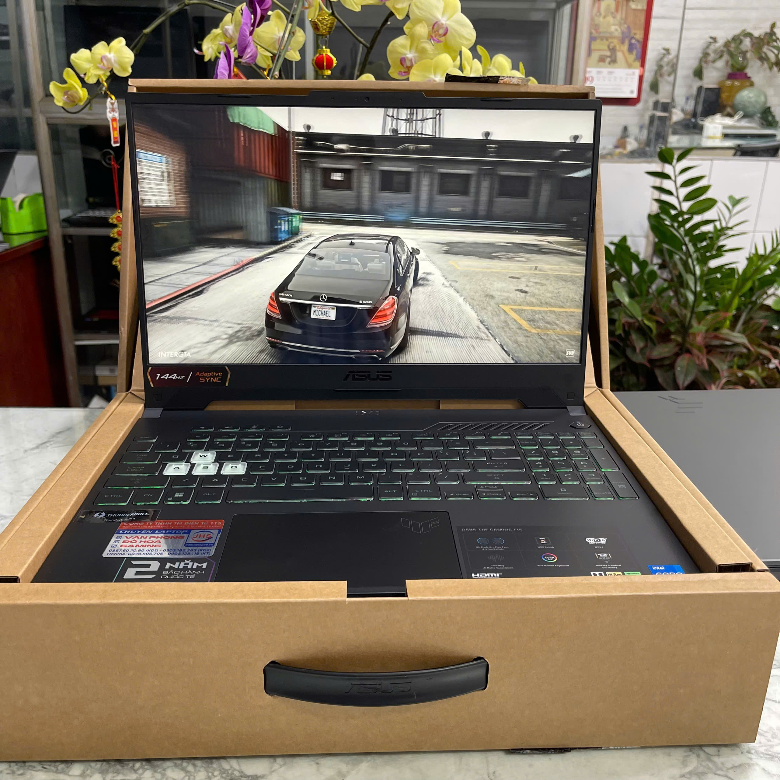Gaming - Đồ Họa Asus TUF F15 FX507ZC4 (Máy LikeNew-Full Box-Bảo Hành Hãng) Core I5-12500H Ram 16Gb Ssd 1.000Gb RTX 3050 4GB Màn 15.6” IPS 144Hz 