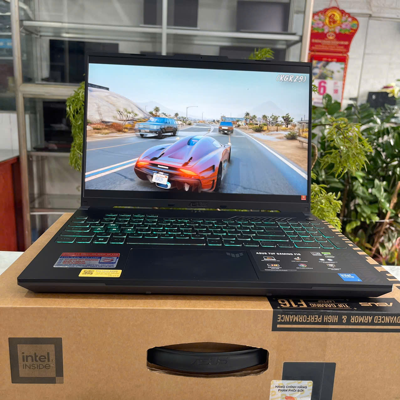 Gaming - Đồ Họa ASUS TUF F16 FX607VJ-RL034W(Máy LikeNew-Full Box-Bảo Hành Hãng) CORE 5 210H RAM 16GB SSD 512GB RTX 3050 6GB MÀN HÌNH : 16" FHD+ 144Hz