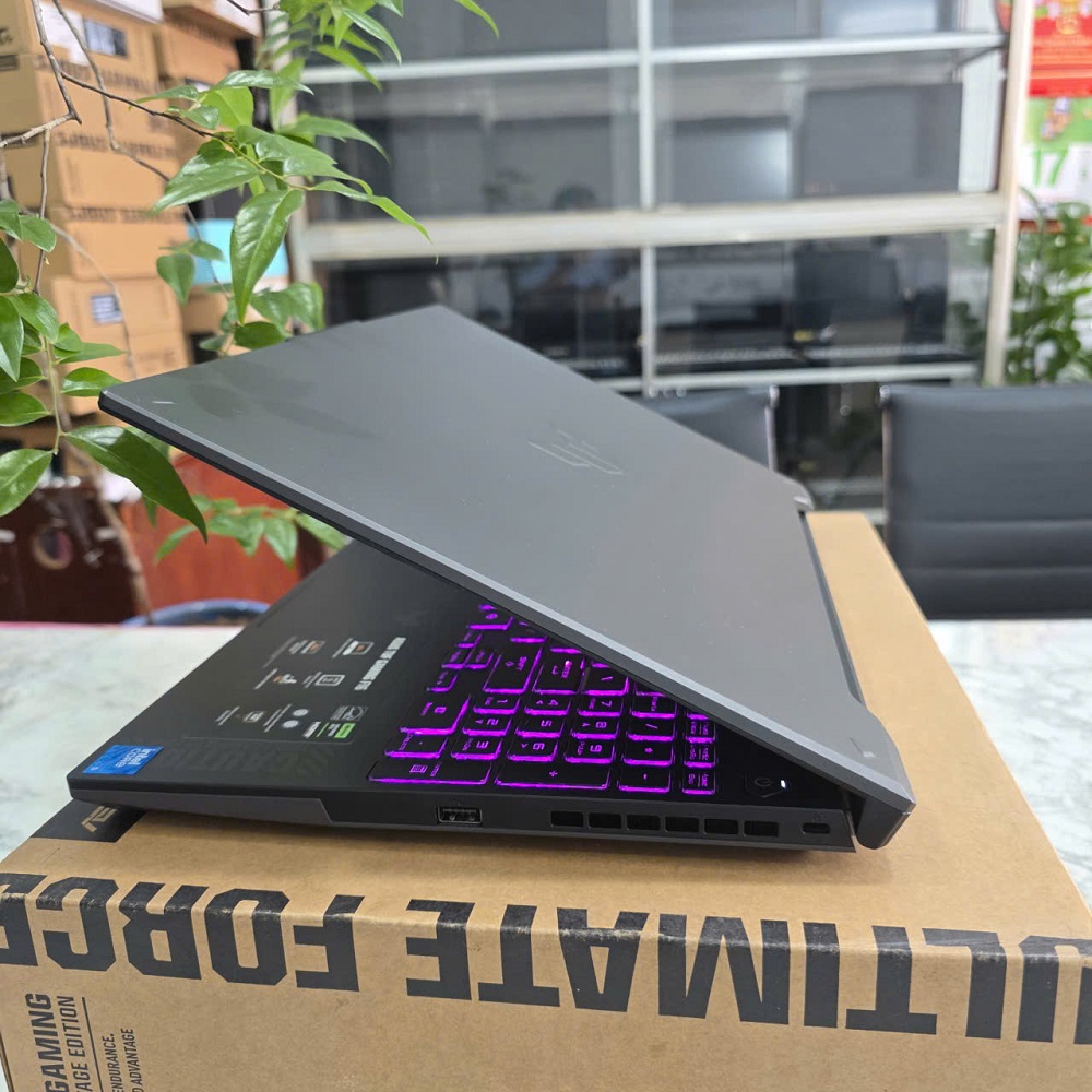 Gaming - Đồ Họa ASUS TUF F16 FX607VU Máy LikeNew CORE I5-210H RAM 16GB SSD 512GB RTX 4050 6GB GDDR6 MÀN : 16 Inch FHD+ 144Hz