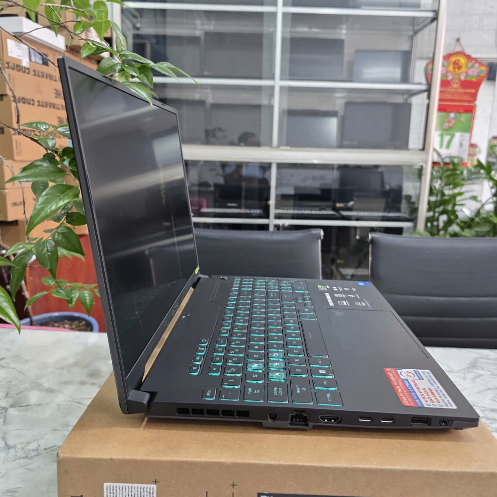 Gaming - Đồ Họa ASUS TUF F16 FX607VU Máy LikeNew CORE I5-210H RAM 16GB SSD 512GB RTX 4050 6GB GDDR6 MÀN : 16 Inch FHD+ 144Hz