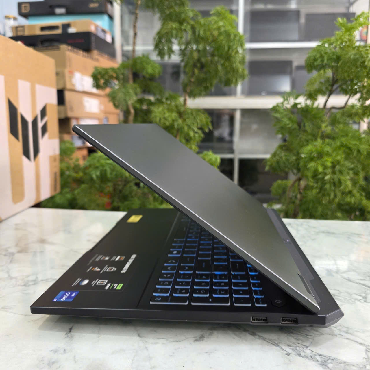 Gaming - Đồ Họa ASUS TUF F16 FX608JHR-RV037W (MÁY NEW OPEN BOX) CORE I7-14650HX RAM 16GB SSD 1.000GB VGA RTX 5050 8GB GDDR7 MÀN HÌNH : 16-Inch FHD+ 300 nits,165Hz