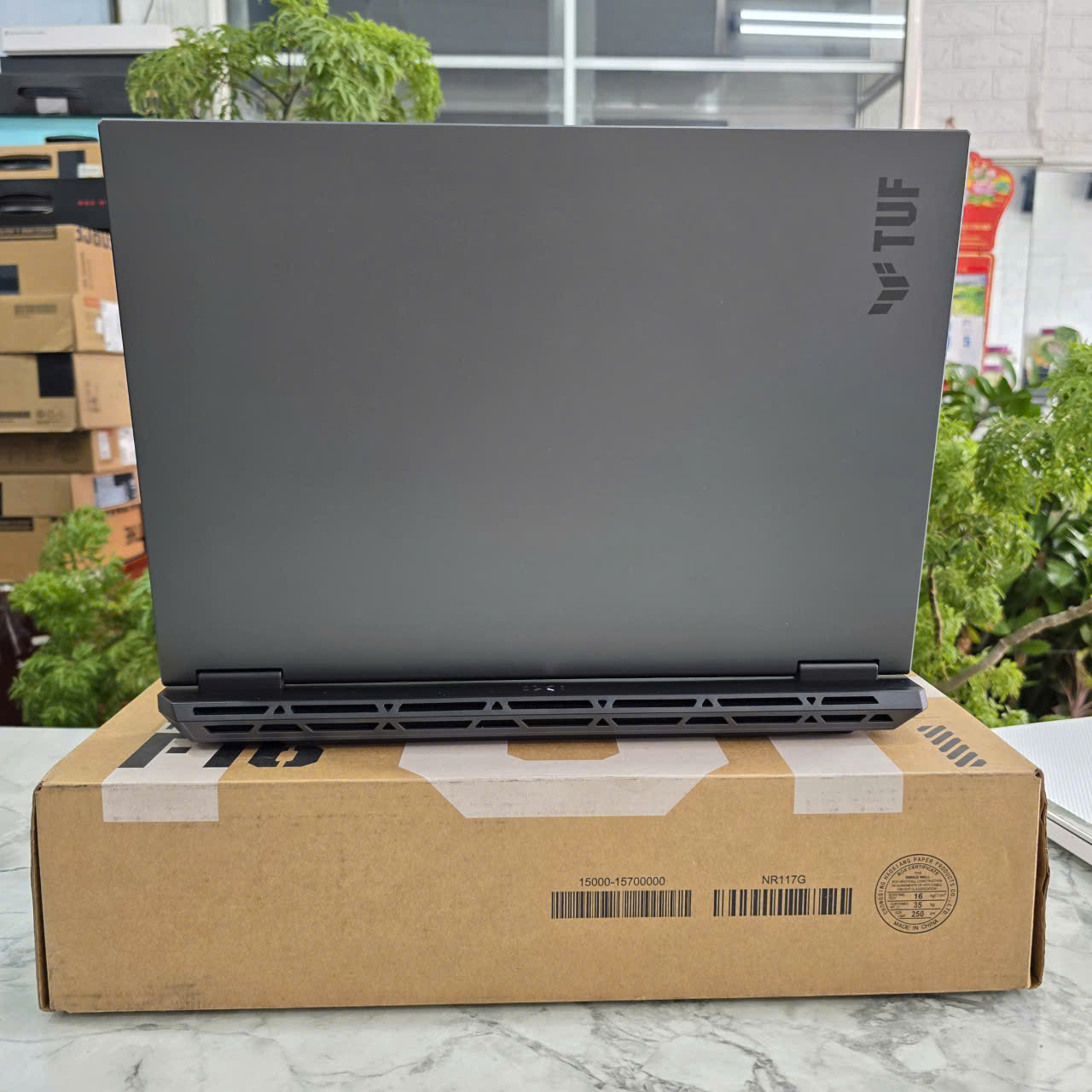 Gaming - Đồ Họa ASUS TUF F16 FX608JHR-RV037W (MÁY NEW OPEN BOX) CORE I7-14650HX RAM 16GB SSD 1.000GB VGA RTX 5050 8GB GDDR7 MÀN HÌNH : 16-Inch FHD+ 300 nits,165Hz