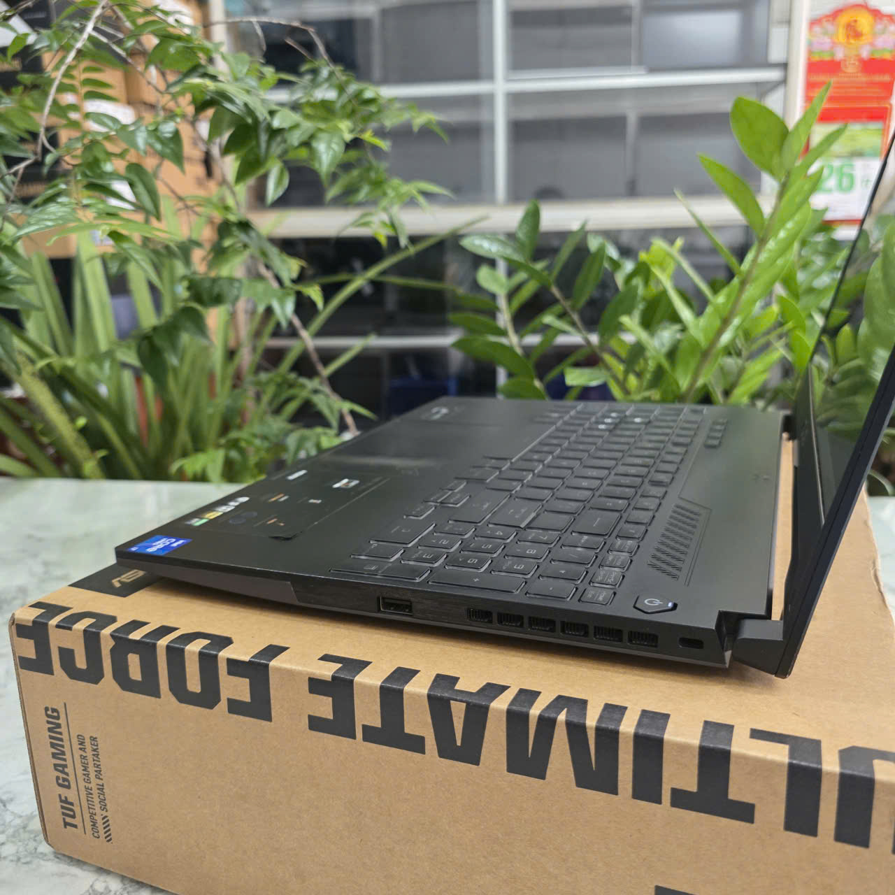 Gaming - Đồ Họa ASUS TUF FX517ZE-HN888W CORE I7-12650H RAM 16GB SSD 512GB RTX 3050 Ti 4GB GDDR6 MÀN HÌNH : 15.6'' IPS 144Hz