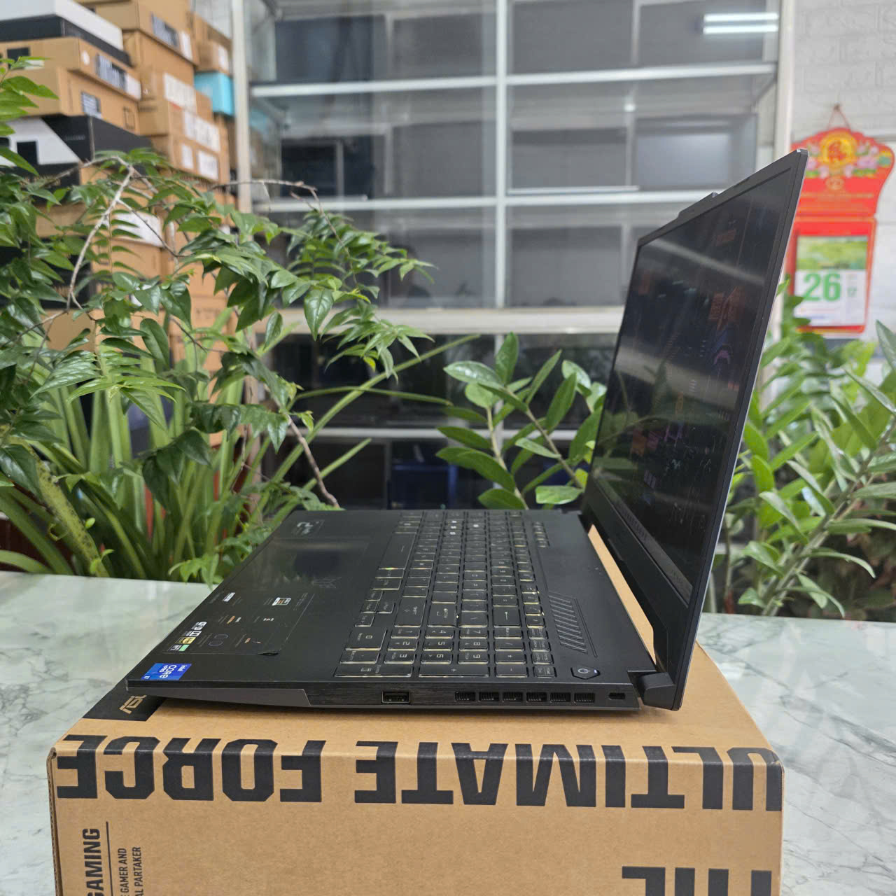Gaming - Đồ Họa ASUS TUF FX517ZE-HN888W CORE I7-12650H RAM 16GB SSD 512GB RTX 3050 Ti 4GB GDDR6 MÀN HÌNH : 15.6'' IPS 144Hz
