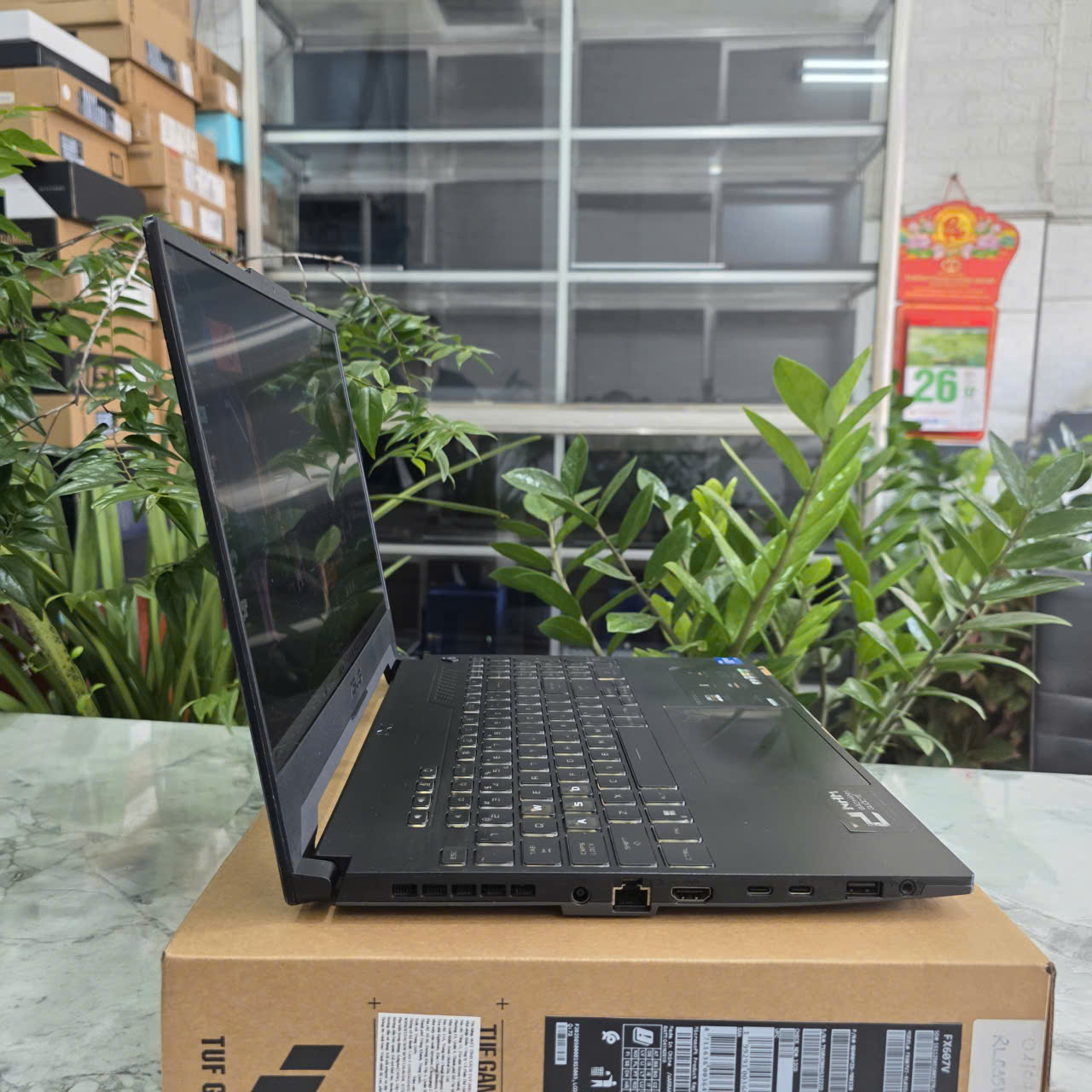 Gaming - Đồ Họa ASUS TUF FX517ZE-HN888W CORE I7-12650H RAM 16GB SSD 512GB RTX 3050 Ti 4GB GDDR6 MÀN HÌNH : 15.6'' IPS 144Hz