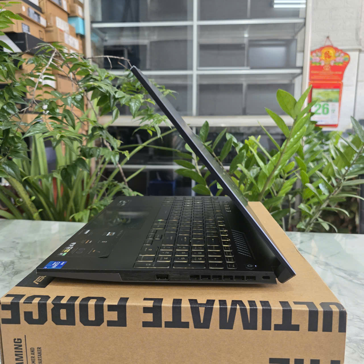 Gaming - Đồ Họa ASUS TUF FX517ZE-HN888W CORE I7-12650H RAM 16GB SSD 512GB RTX 3050 Ti 4GB GDDR6 MÀN HÌNH : 15.6'' IPS 144Hz