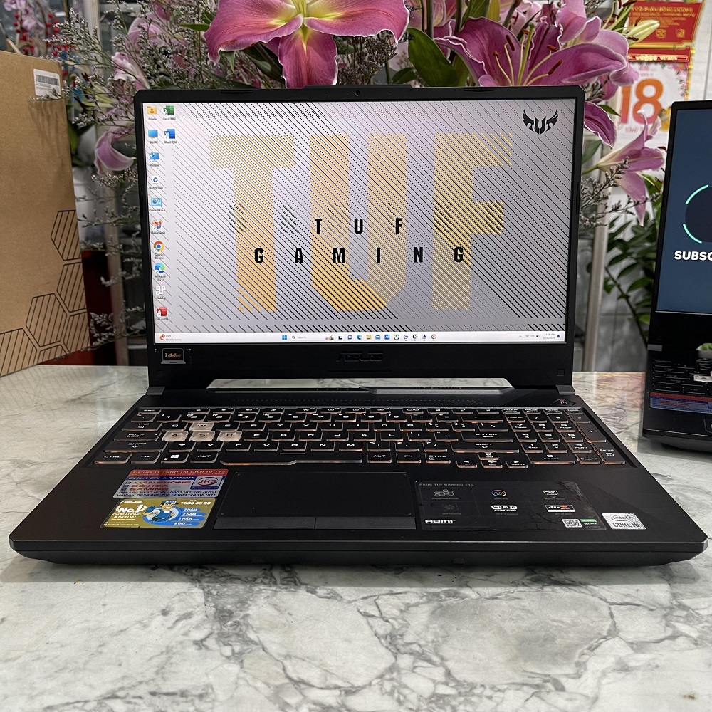 Gaming - Đồ Họa Asus TUF15 FX506LI-HN039T CORE™ I5-10300H RAM 8GB SSD 512GB GTX 1650Ti 4GB MÀN HÌNH ; 15.6″ FHD IPS 144Hz