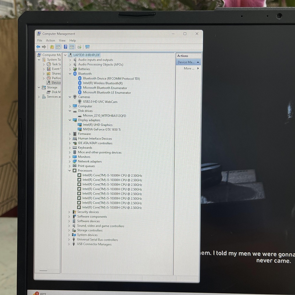 Gaming - Đồ Họa Asus TUF15 FX506LI-HN039T CORE™ I5-10300H RAM 8GB SSD 512GB GTX 1650Ti 4GB MÀN HÌNH ; 15.6″ FHD IPS 144Hz
