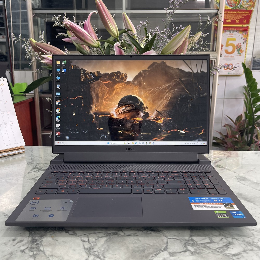 Gaming - Đồ Họa DELL G15 5511 CORE I5-11400H RAM 8GB SSD 256GB VGA RTX 3050 4GB MÀN HÌNH : 15.6 Inch Fhd IPS 