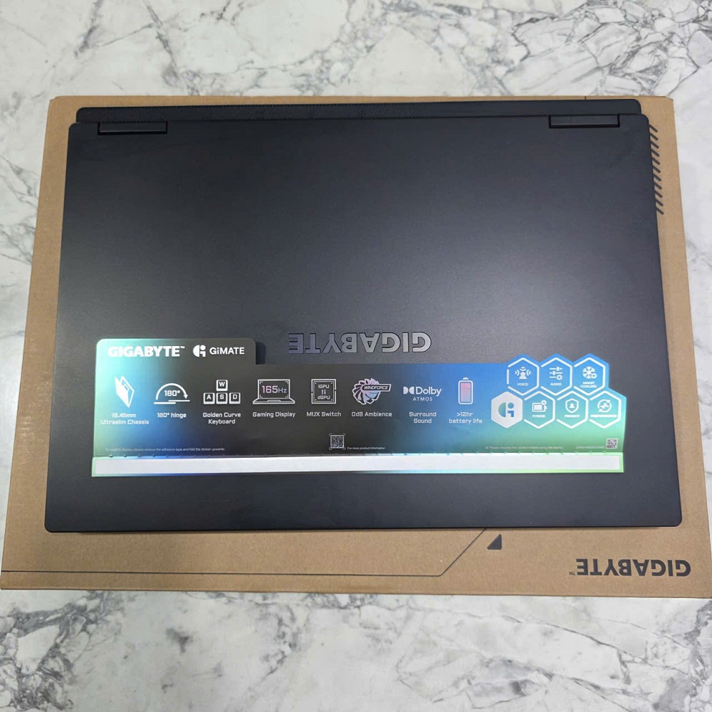 Gaming - Đồ Họa Gigabyte A16 GA63H Bảo Hành Hãng RYZEN 7 260 RTX™ 5050 8GB GDDR7 RAM 16GB SSD 512GB MÀN HÌNH : 16" INCH IPS WUXGA 165Hz, 300nits