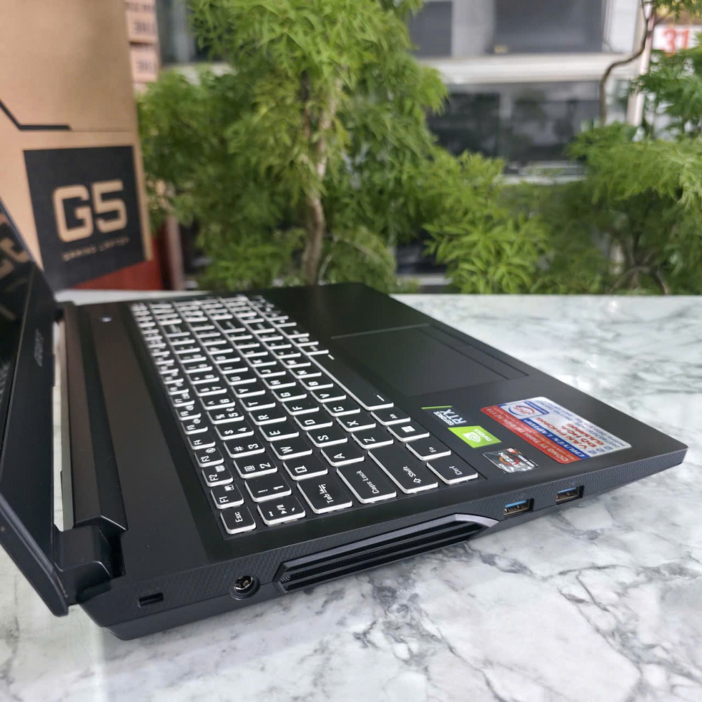 Gaming - Đồ Họa Gigabyte A5 K1 AX200NGW RYZEN 5-5600H RTX 3060 6GB RAM 16GB DUNG LƯỢNG 1.000GB SSD + DATA 500GB MÀN HÌNH : 15.6''Inch Fhd IPS 144Hz