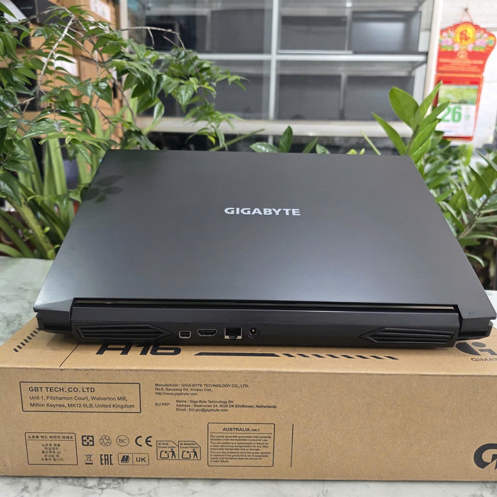 Gaming - Đồ Họa Gigabyte G5 GD-AX201NGW CORE I5-11400H RAM 16GB SSD 512GB RTX 3050 4GB GDDR6 MÀN HÌNH : 15.6'' IPS 144Hz