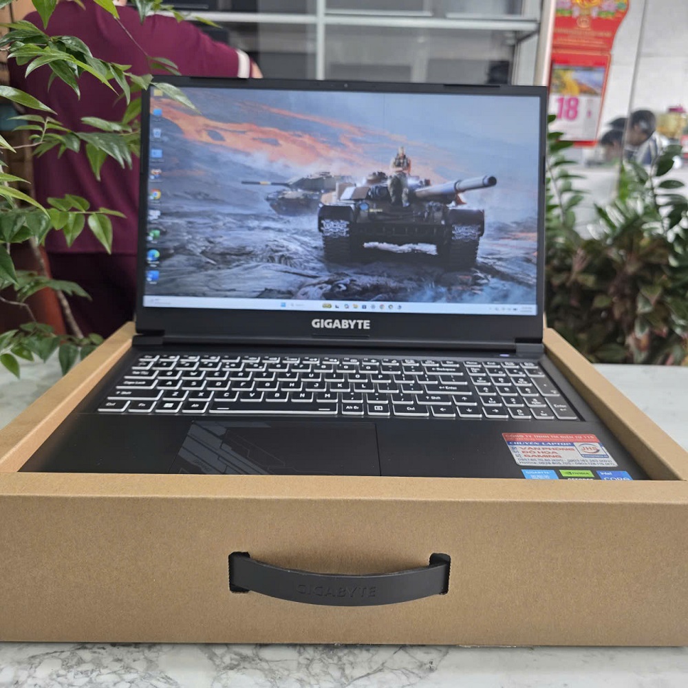 Gaming - Đồ Họa Gigabyte G5 MF5-AX211NGW BHH 6/2027 CORE I5-13500H RAM 16GB SSD 512GB RTX 4050 6GB MÀN HÌNH : 15.6'' IPS 144.Hz