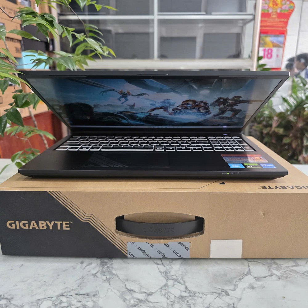 Gaming - Đồ Họa Gigabyte G5 MF5-AX211NGW BHH 6/2027 CORE I5-13500H RAM 16GB SSD 512GB RTX 4050 6GB MÀN HÌNH : 15.6'' IPS 144.Hz