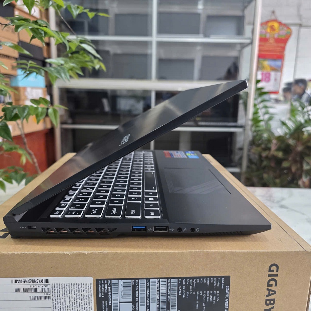 Gaming - Đồ Họa Gigabyte G5 MF5-AX211NGW BHH 6/2027 CORE I5-13500H RAM 16GB SSD 512GB RTX 4050 6GB MÀN HÌNH : 15.6'' IPS 144.Hz