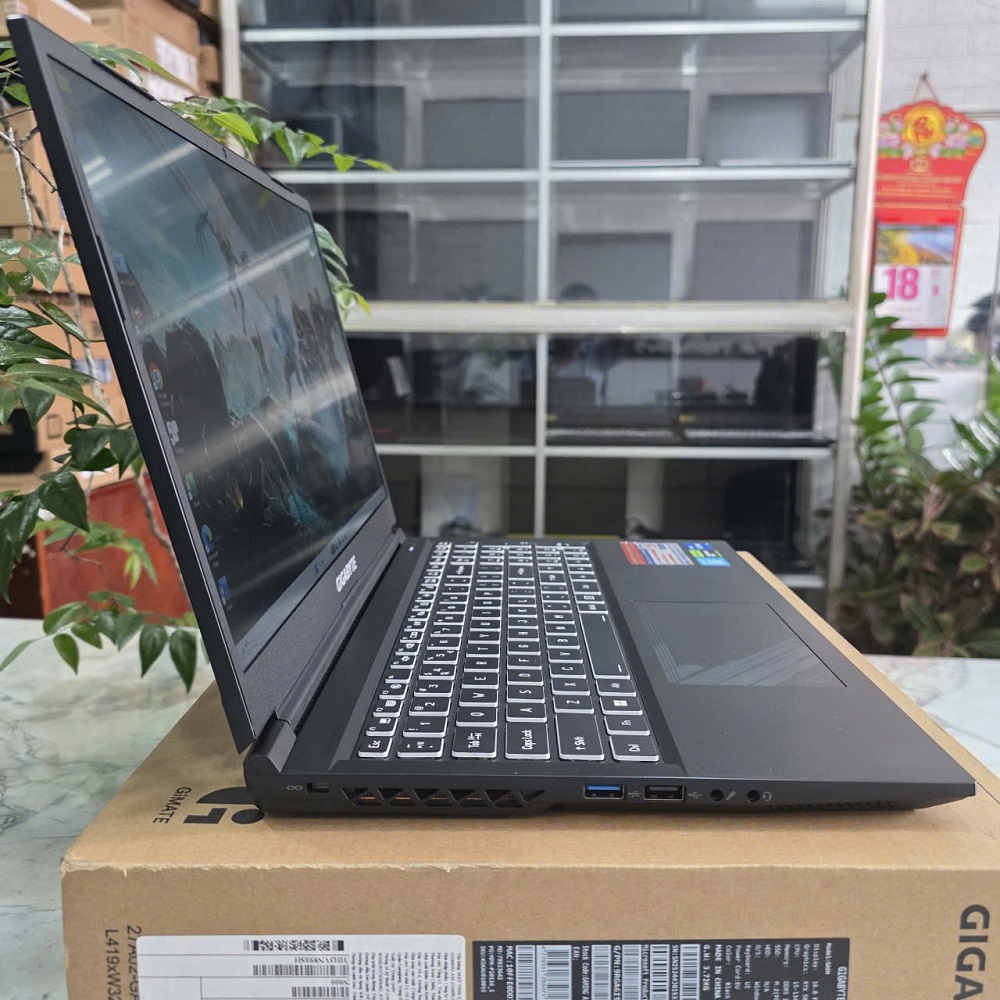 Gaming - Đồ Họa Gigabyte G5 MF5-AX211NGW BHH 6/2027 CORE I5-13500H RAM 16GB SSD 512GB RTX 4050 6GB MÀN HÌNH : 15.6'' IPS 144.Hz