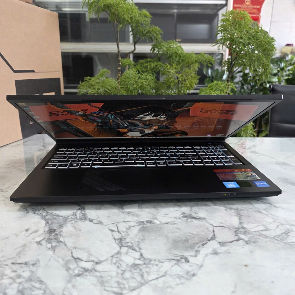 Gaming - Đồ Họa Gigabyte G5 MF5-AX211NGW Máy LikeNew -Bảo Hành Hãng CORE I5-13500H RTX 4050 6GB RAM 16GB SSD 512GB MÀN HÌNH : 15.6''Inch Fhd IPS 144Hz