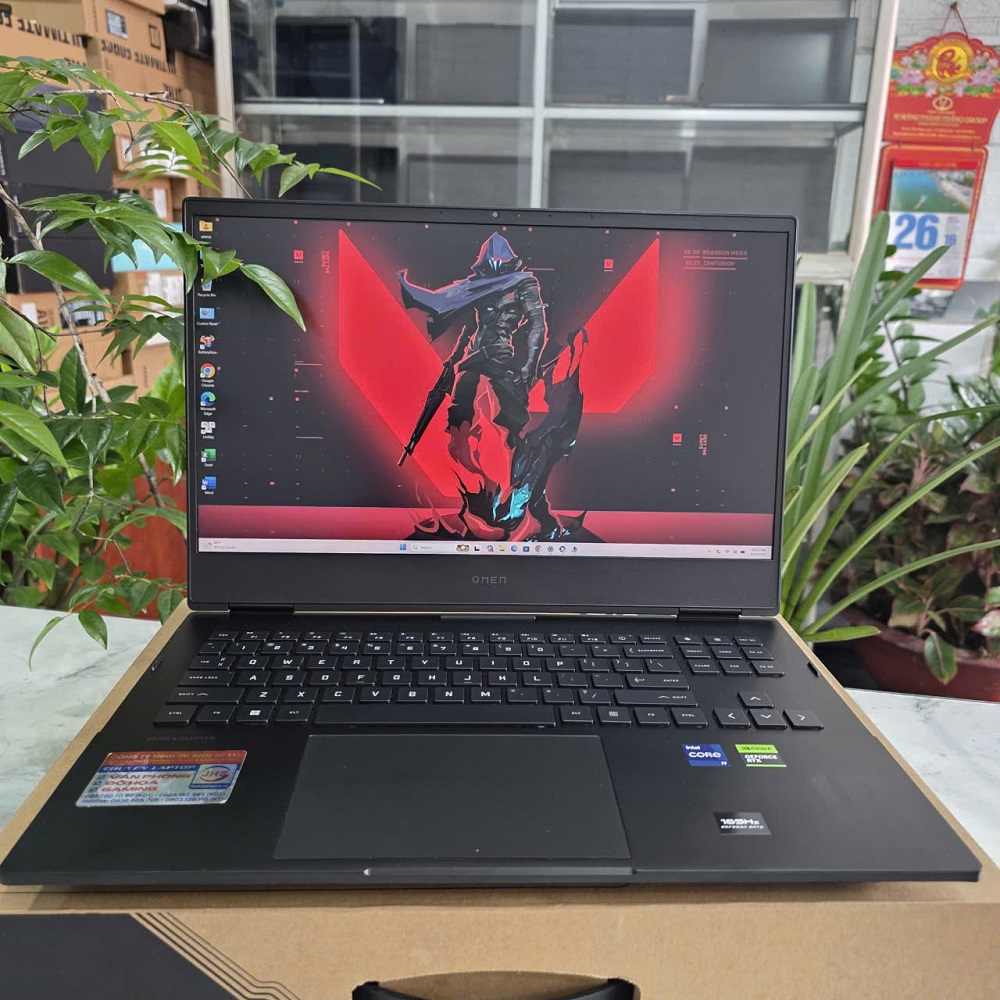 Gaming - Đồ Họa HP Omen 16-K0033DX CORE I9-12900H RAM 16GB SSD 1.000GB RTX3060 6GB GDDR6 MÀN HÌNH : 16.1 Inch QHD 165Hz