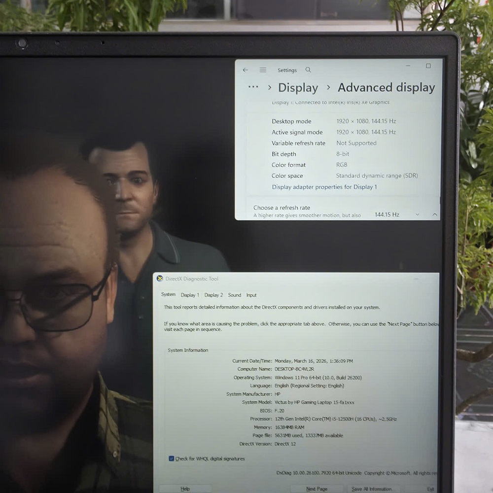 Gaming - Đồ Họa HP VICTUS 15-fa1107TX Máy LikeNew CORE I5-12500H RAM 16GB SSD 512GB RTX™ 4060 8GB MÀN HÌNH : 15.6 Inch FHD 144Hz 