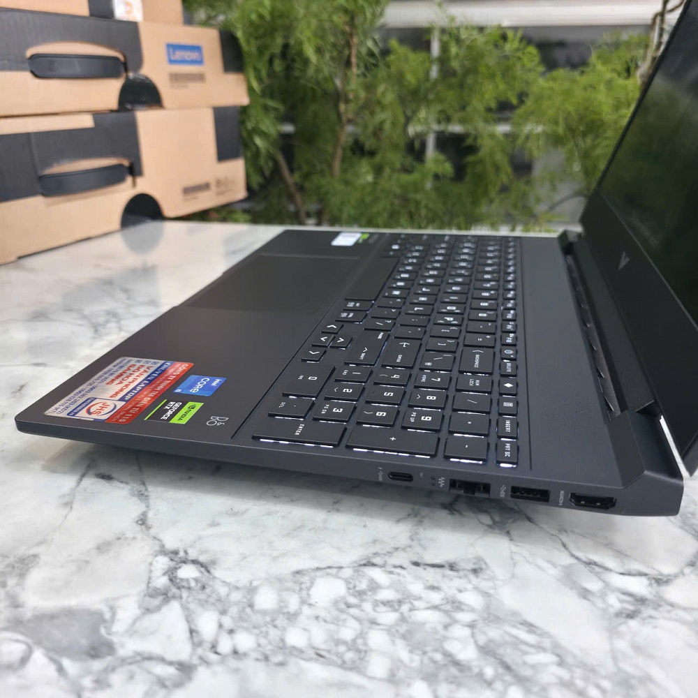 Gaming - Đồ Họa HP VICTUS 15-fa1107TX Máy LikeNew CORE I5-12500H RAM 16GB SSD 512GB RTX™ 4060 8GB MÀN HÌNH : 15.6 Inch FHD 144Hz 