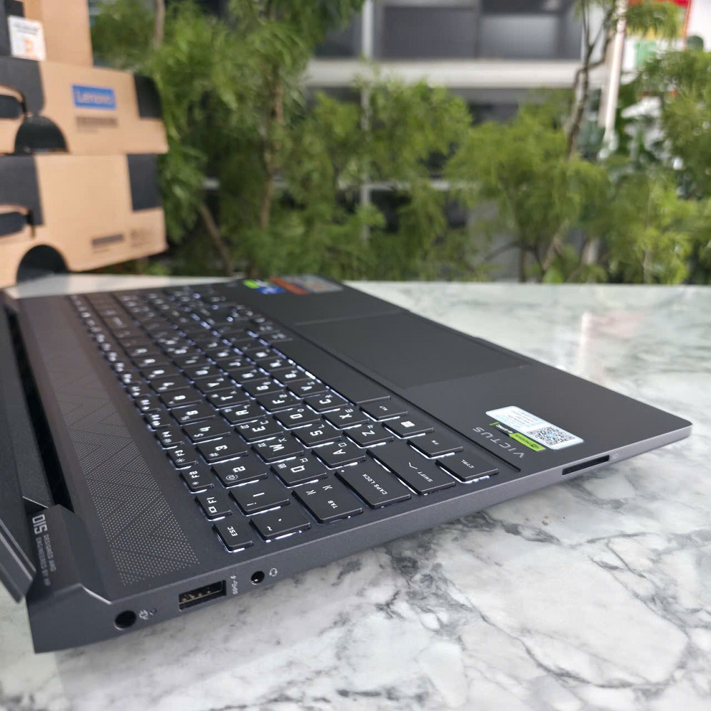 Gaming - Đồ Họa HP VICTUS 15-fa1107TX Máy LikeNew CORE I5-12500H RAM 16GB SSD 512GB RTX™ 4060 8GB MÀN HÌNH : 15.6 Inch FHD 144Hz 