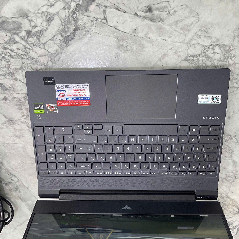 Gaming - Đồ Họa HP VICTUS 15 FB1022AX RYZEN 5 7535Hz RAM 16GB SSD 512GB RTX™ 2050 4GB MÀN HÌNH : 15.6 Inch Fhd IPS 144 Hz 