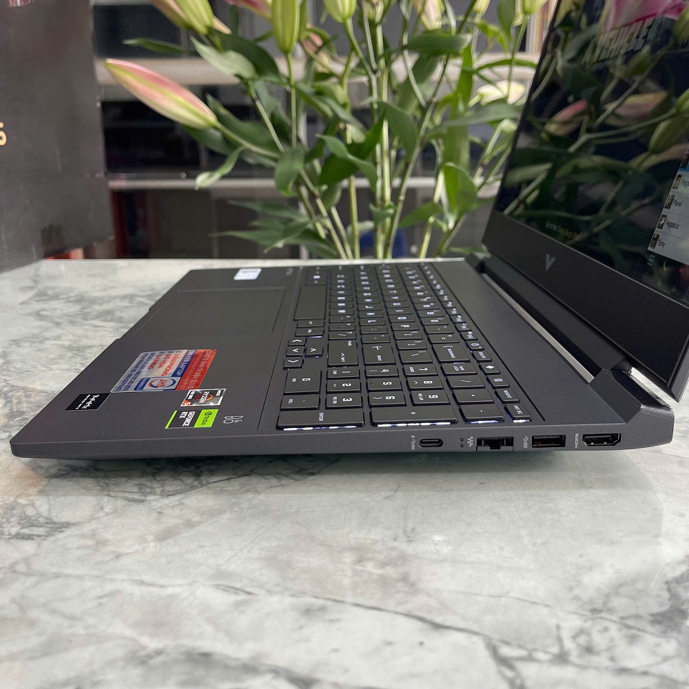 Gaming - Đồ Họa HP VICTUS 15 FB1022AX RYZEN 5 7535Hz RAM 16GB SSD 512GB RTX™ 2050 4GB MÀN HÌNH : 15.6 Inch Fhd IPS 144 Hz 