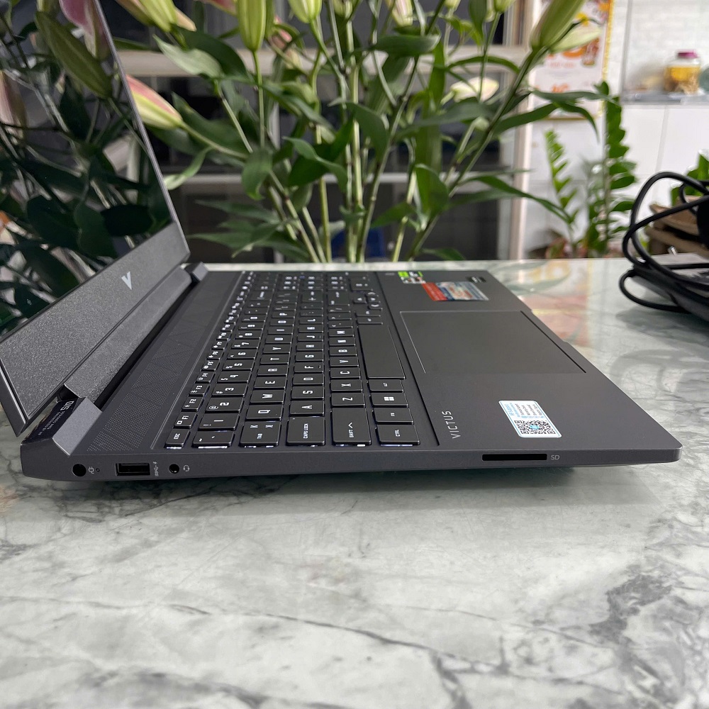 Gaming - Đồ Họa HP VICTUS 15 FB1022AX RYZEN 5 7535Hz RAM 16GB SSD 512GB RTX™ 2050 4GB MÀN HÌNH : 15.6 Inch Fhd IPS 144 Hz 