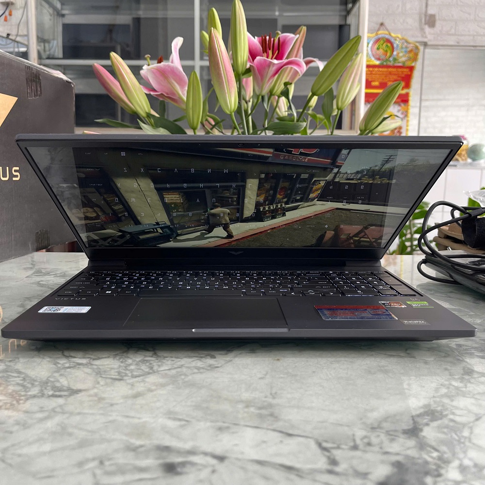 Gaming - Đồ Họa HP VICTUS 15 FB1022AX RYZEN 5 7535Hz RAM 16GB SSD 512GB RTX™ 2050 4GB MÀN HÌNH : 15.6 Inch Fhd IPS 144 Hz 
