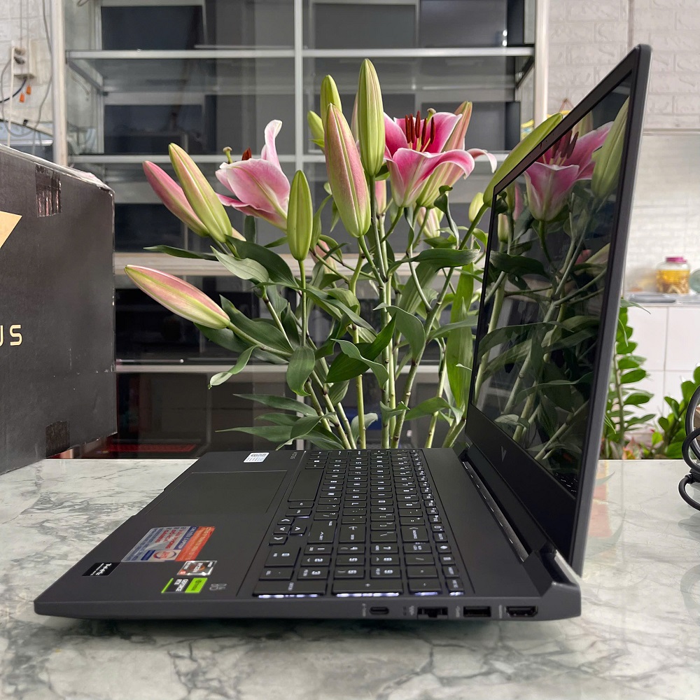 Gaming - Đồ Họa HP VICTUS 15 FB1022AX RYZEN 5 7535Hz RAM 16GB SSD 512GB RTX™ 2050 4GB MÀN HÌNH : 15.6 Inch Fhd IPS 144 Hz 