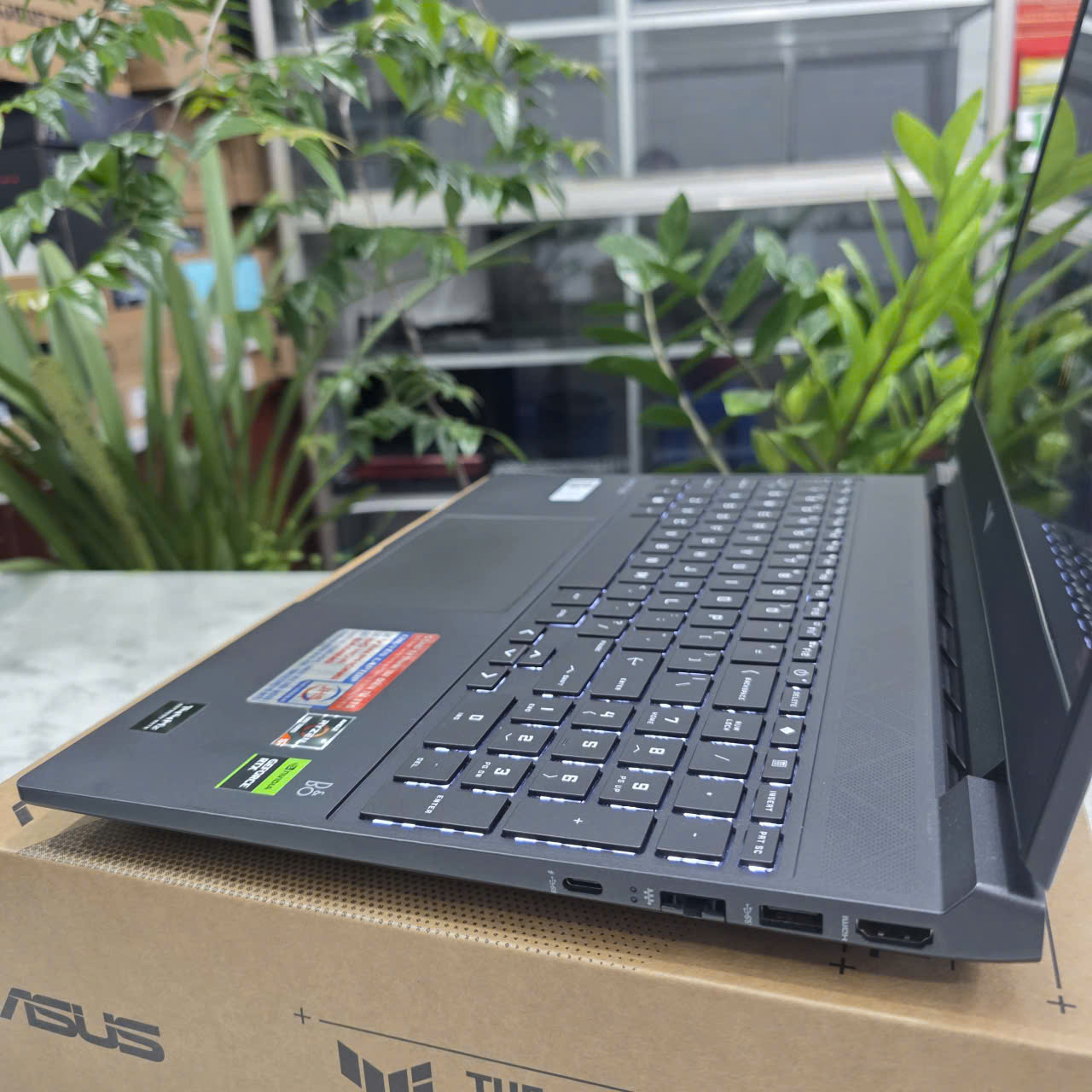 Gaming - Đồ Họa HP Victus 15-fb1022AX RYZEN-7535HS RAM 16GB SSD 512GB RTX2050 4GB MÀN HÌNH : 15.6 INCH IPS 144Hz