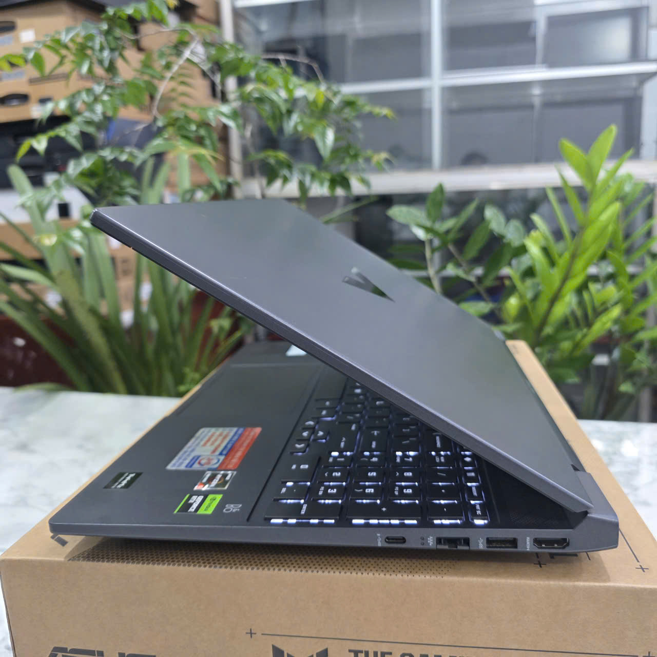 Gaming - Đồ Họa HP Victus 15-fb1022AX RYZEN-7535HS RAM 16GB SSD 512GB RTX2050 4GB MÀN HÌNH : 15.6 INCH IPS 144Hz