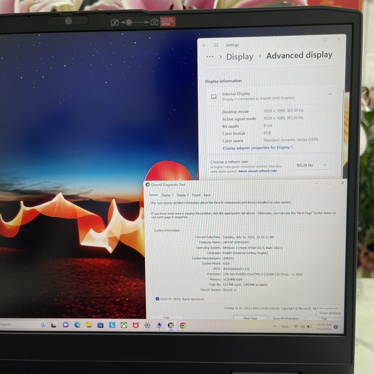 Gaming - Đồ Họa Lenovo Ideapad Gaming 3-15IAH7 2022 MáyLikeNew Core I7-12650H Ram 16gb Ssd 512gb VGA RTX3050 (4GB GDDR6) Màn Hình 15.6 Inch FHD IPS 165Hz
