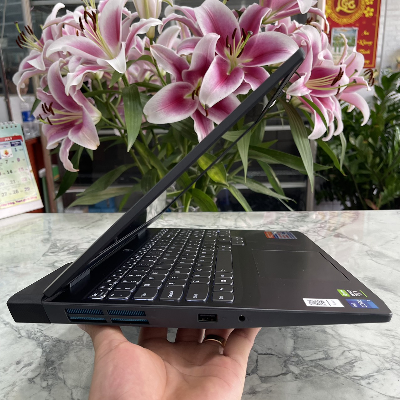 Gaming - Đồ Họa Lenovo Ideapad Gaming 3-15IAH7 2022 MáyLikeNew Core I7-12650H Ram 16gb Ssd 512gb VGA RTX3050 (4GB GDDR6) Màn Hình 15.6 Inch FHD IPS 165Hz