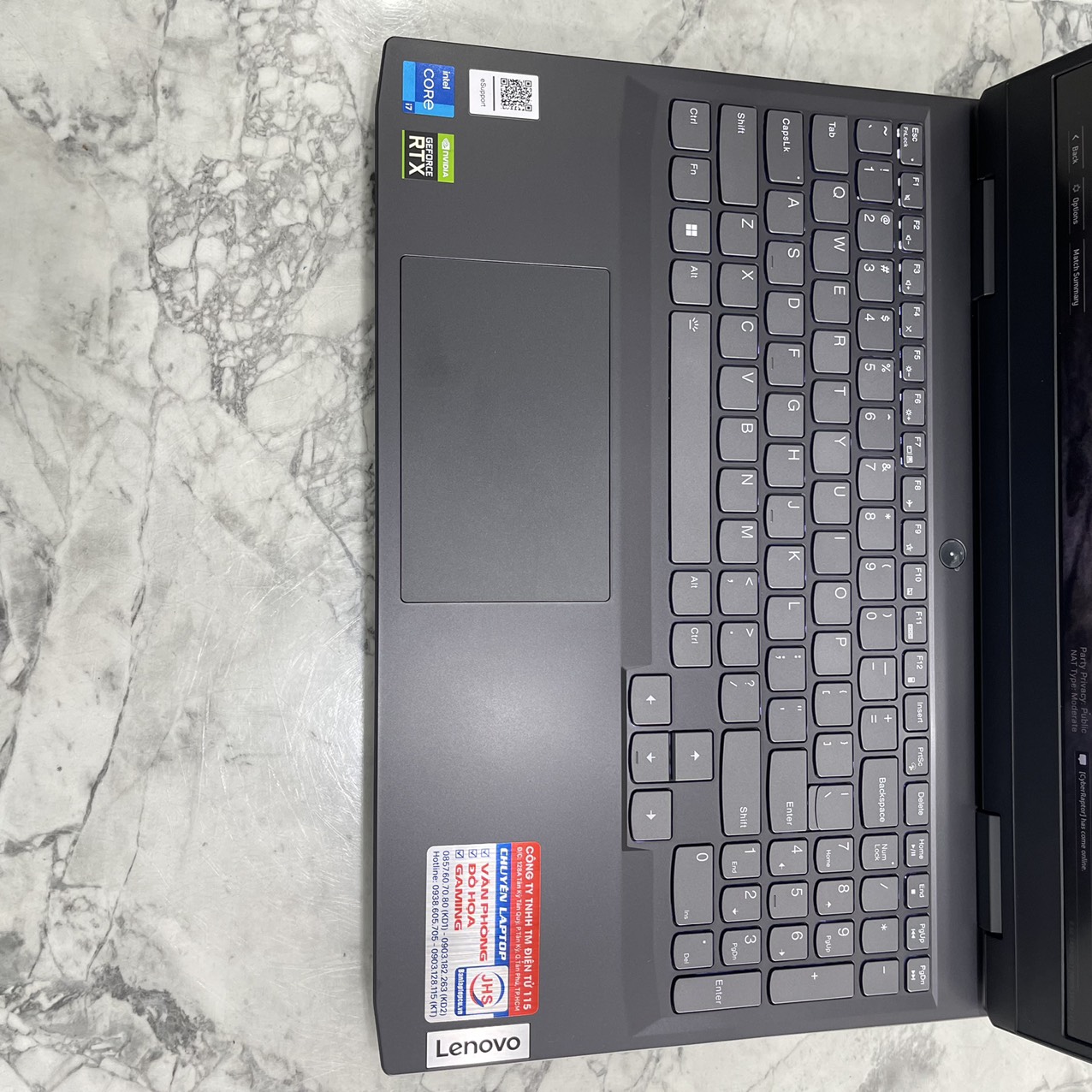 Gaming - Đồ Họa Lenovo Ideapad Gaming 3-15IAH7 2022 MáyLikeNew Core I7-12650H Ram 16gb Ssd 512gb VGA RTX3050 (4GB GDDR6) Màn Hình 15.6 Inch FHD IPS 165Hz