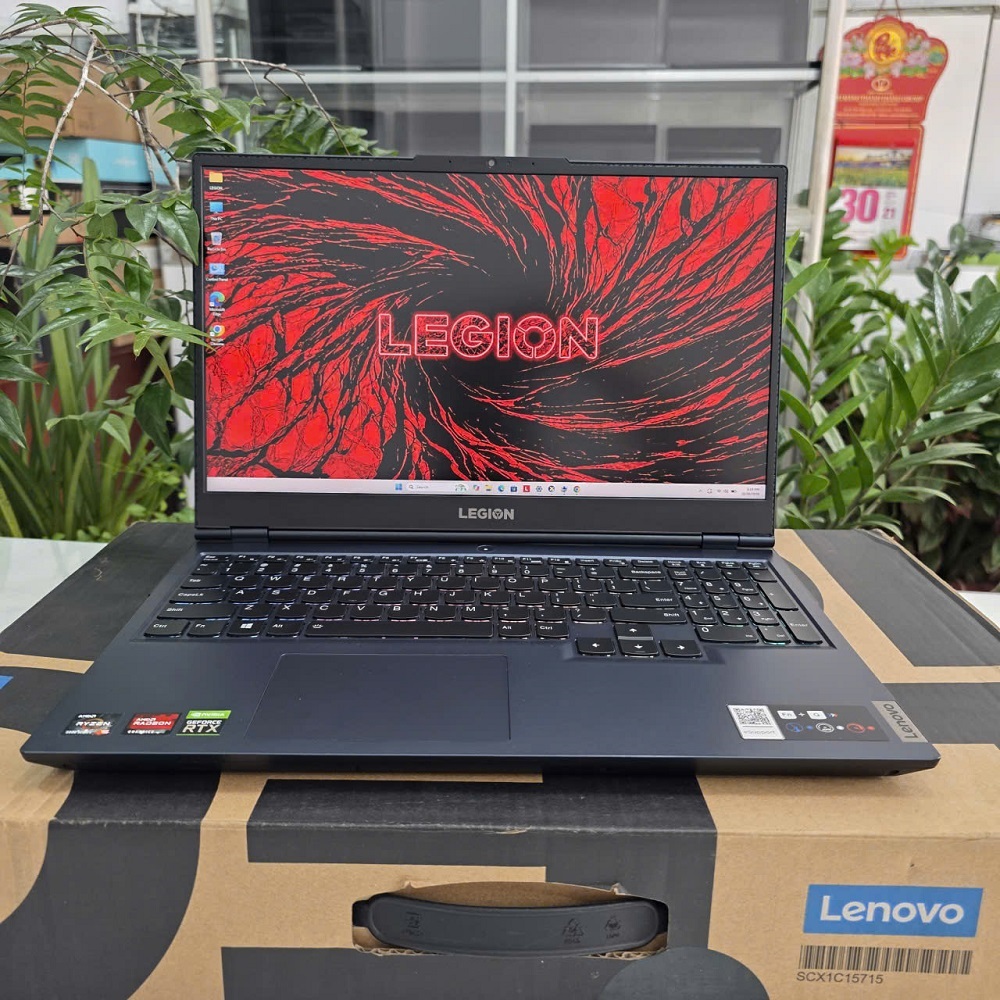 Gaming - Đồ Họa LENOVO LEGION 5-15ACH6 RYZEN 5-5600H RAM 16GB SSD 512GB RTX 3050 Ti 4Gb MÀN HÌNH : 15.6"IPS 165Hz 