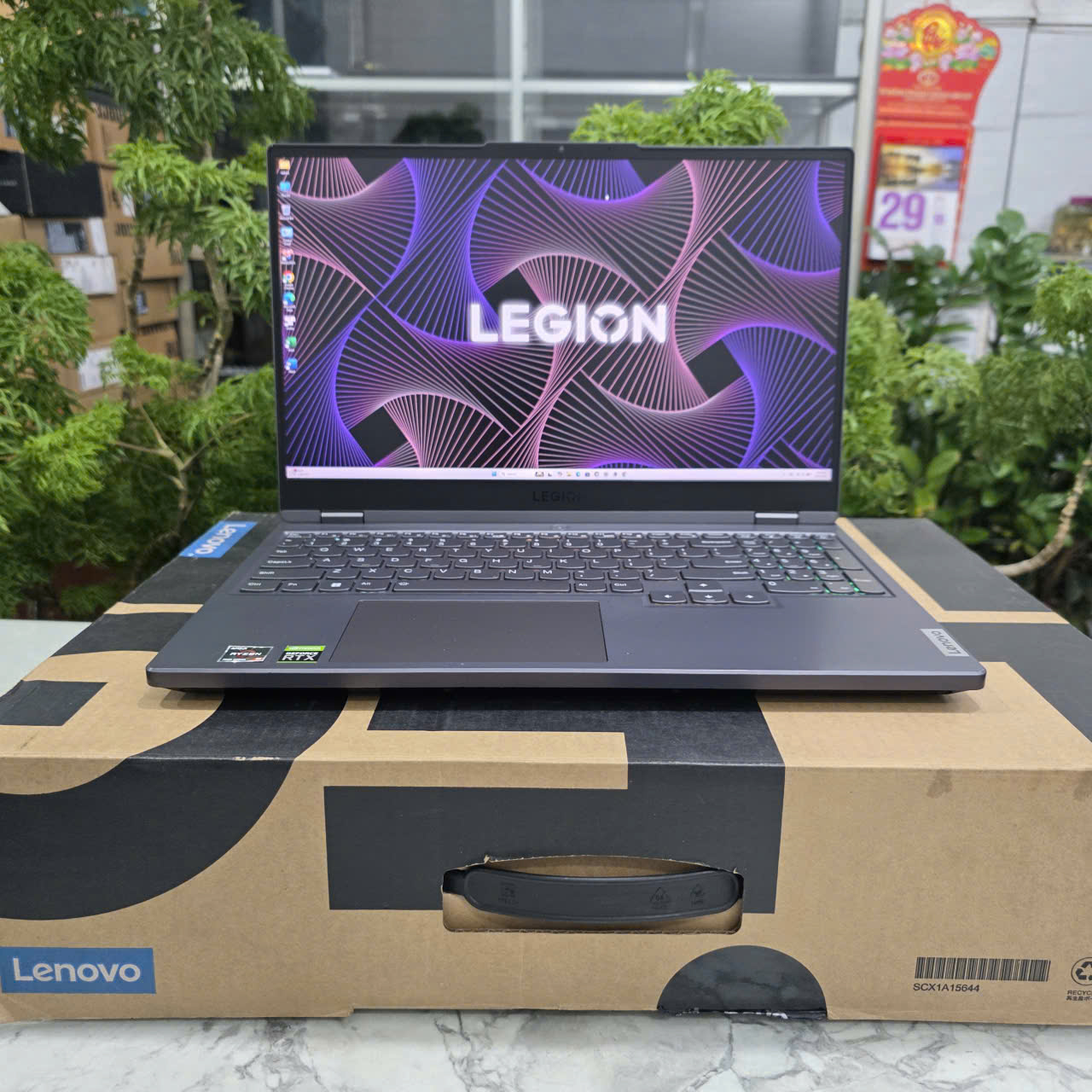 Gaming - Đồ Họa Lenovo Legion 5 15ARH7H RTX 3060 6GB RYZEN 5 6600H RAM 16GB SSD 512GB MÀN HÌNH : 15.6" Inch IPS 165Hz