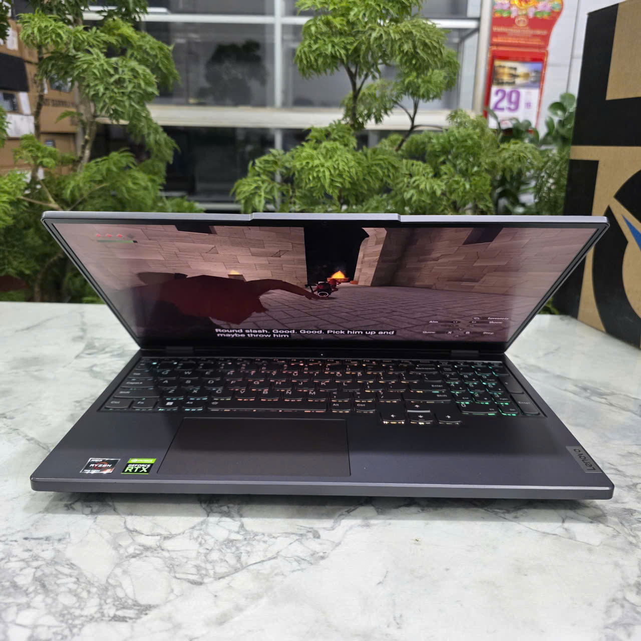 Gaming - Đồ Họa Lenovo Legion 5 15ARH7H RTX 3060 6GB RYZEN 5 6600H RAM 16GB SSD 512GB MÀN HÌNH : 15.6" Inch IPS 165Hz