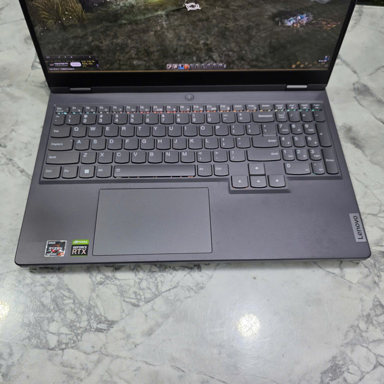 Gaming - Đồ Họa Lenovo Legion 5 15ARH7H RTX 3060 6GB RYZEN 5 6600H RAM 16GB SSD 512GB MÀN HÌNH : 15.6" Inch IPS 165Hz