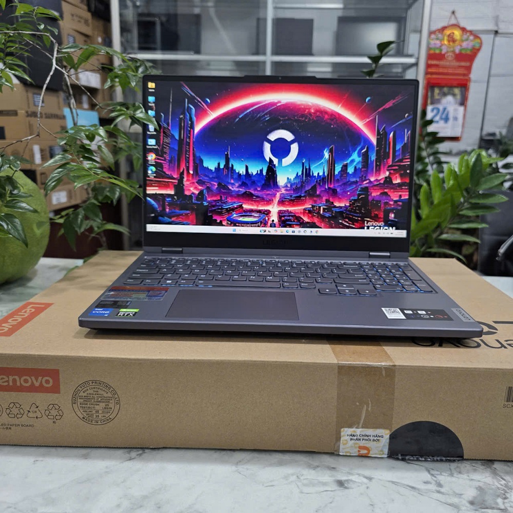 Gaming - Đồ Họa LENOVO LEGION 5 15IAH7H CORE I5-12500H RAM 8GB SSD 512GB RTX 3050 Ti 4GB MÀN HÌNH : 165Hz 100% sRGB