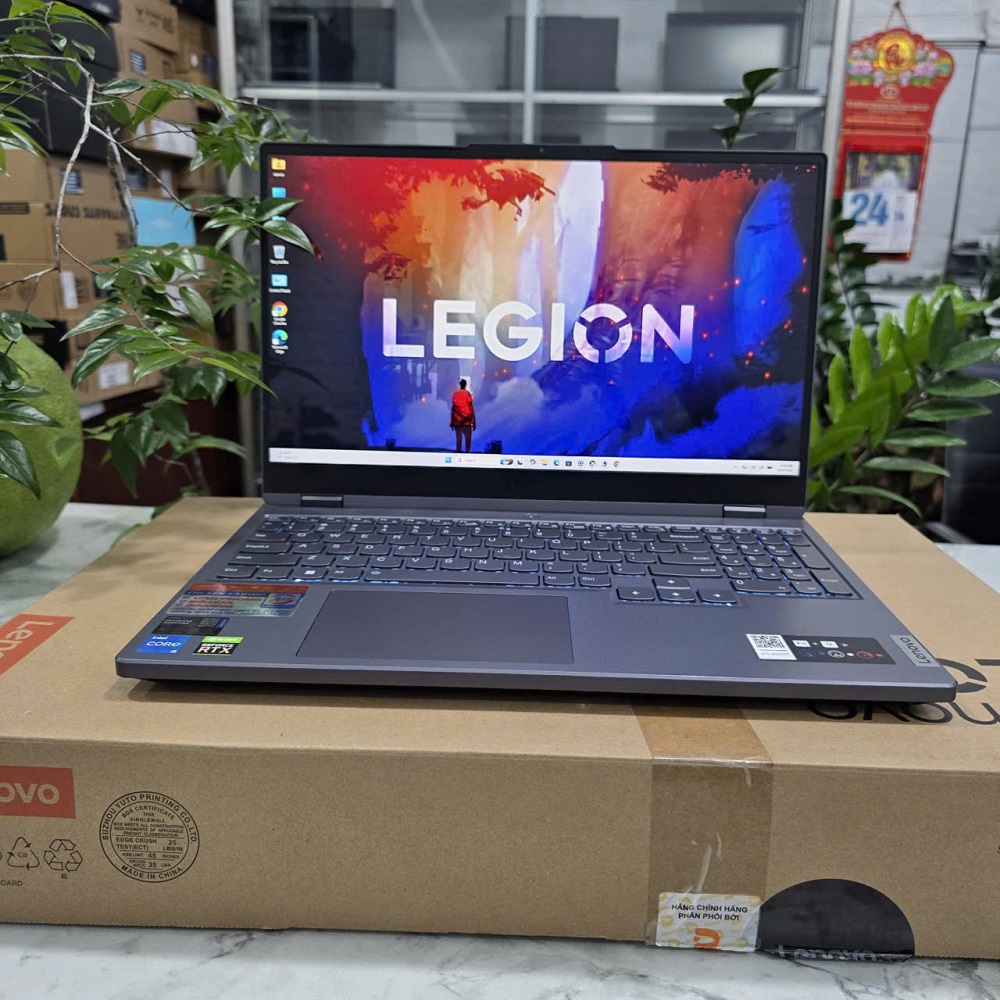 Gaming - Đồ Họa LENOVO LEGION 5 15IAH7H CORE I5-12500H RAM 16GB SSD 512GB RTX 3050 Ti 4GB MÀN HÌNH : 165Hz 100% sRGB