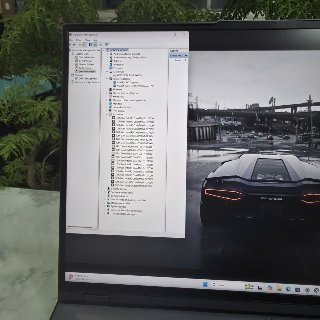 Gaming - Đồ Họa Lenovo Legion 5 Pro 16IAH7H CORE I7-12700H RAM 16GB SSD 1.000GB RTX 3070 8GB GDDR6 MÀN HÌNH : 16 Inch 2K 165Hz, 100% sRGB