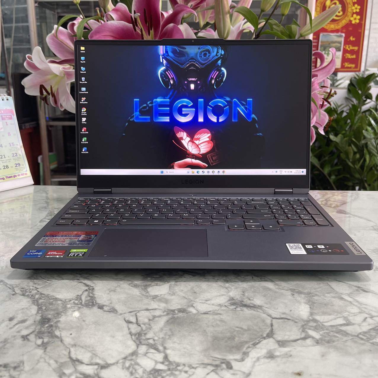 Gaming - Đồ Họa Lenovo Legion 5  2022 15ARH7H Core I7-12700H Ram 16gb Ssd 1.000gb Card RTX 3070 8GB Màn 15.6" Inch Fhd IPS 165Hz 