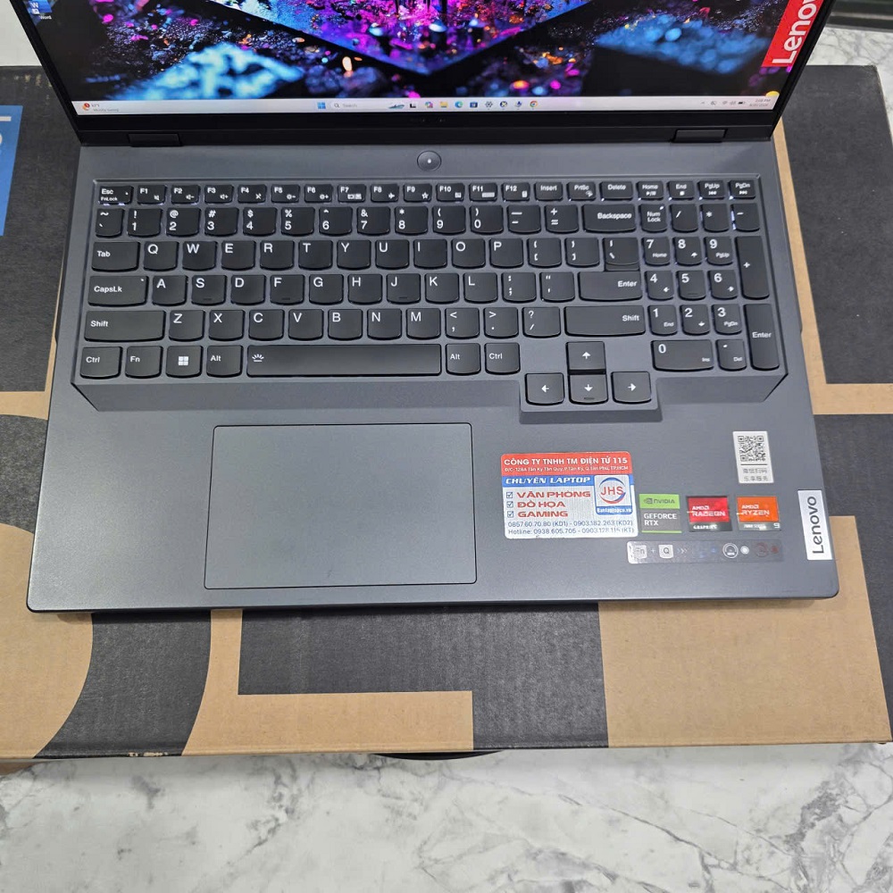 Gaming - Đồ Họa LENOVO LEGION 5 PRO 2024 R9000P ARX8 RYZEN 9 7945HX RAM 16GG SSD 1.000GB RTX™ 4060 8GB GDDR6 MÀN HÌNH : 16.0 Inch, 2.5K WQXGA 240Hz
