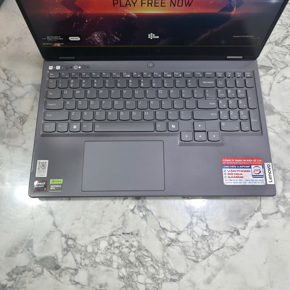 Gaming - Đồ Họa Lenovo Legion 5 R7000 AHP9 GIÁ TỐT RYZEN 7-8745H RAM 16GG SSD 512GB RTX™ 4050 6GB GDDR6 MÀN HÌNH : 15.6'' FHD 144Hz 