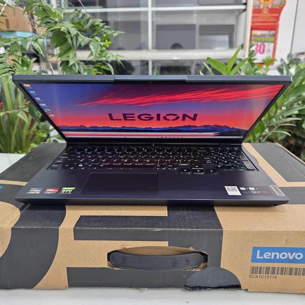 Gaming - Đồ Họa LENOVO LEGION 5-15ACH6 RYZEN 5-5600H RAM 16GB SSD 512GB RTX 3050 Ti 4Gb MÀN HÌNH : 15.6"IPS 165Hz 