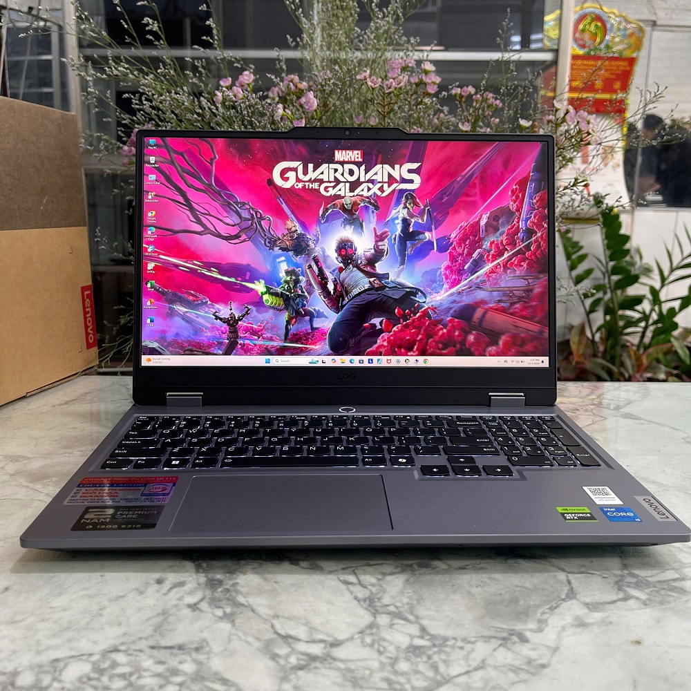 Gaming - Đồ Họa LENOVO LOQ 15IAX9 CORE I5-12450HX RAM 16GB SSD 512GB RTX 2050 4GB MÀN HÌNH : 15.6 Inch IPS 144Hz 