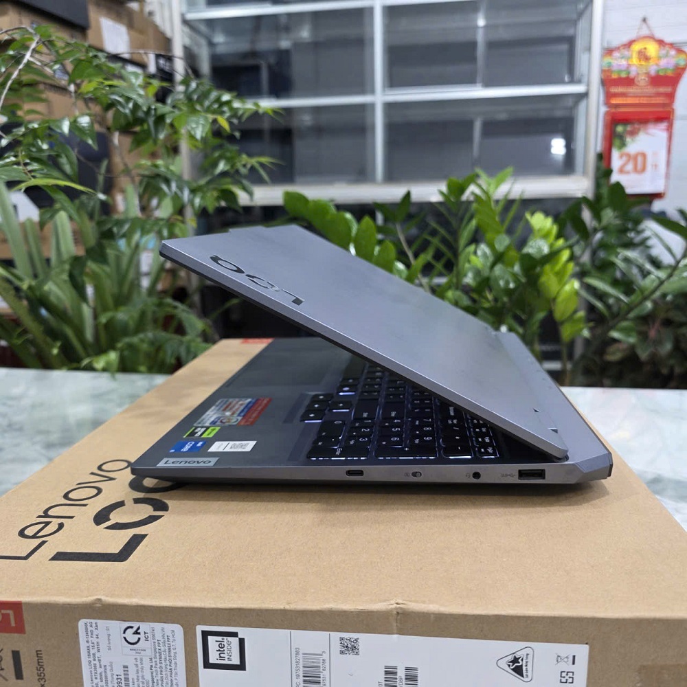 Gaming - Đồ Họa LENOVO LOQ 15IAX9 CORE I5-12450HX RAM 16GB SSD 512GB RTX 3050 6GB MÀN HÌNH : 15.6''IPS 144Hz 